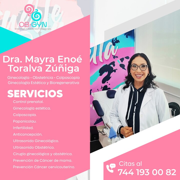 Ginecóloga Mayra Toralva Zúñiga
