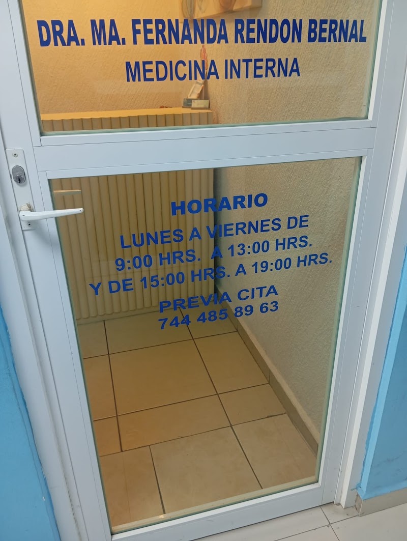 Dra. Fernanda Rendón / Médico Internista en Acapulco