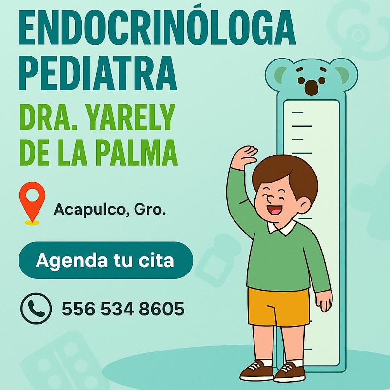 Dra. Yarely De la Palma endocrinóloga pediatra