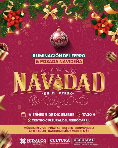 🎄 Arranque Navideño — Centro Cultural del Ferrocarril